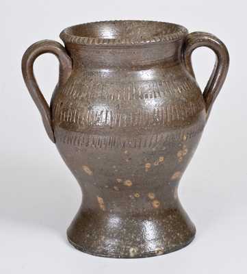 Unusual Stoneware Vase, probably North Carolina, circa 1890
