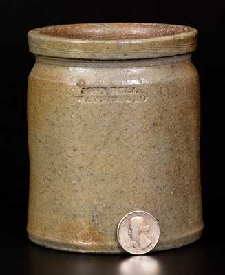 Pint-Sized JOHN BELL / WAYNESBORO Stoneware Jar