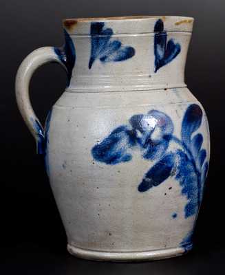 Three-Quart Stoneware Pitcher attrib. Remmey Pottery, Philadelphia, PA, circa 1865