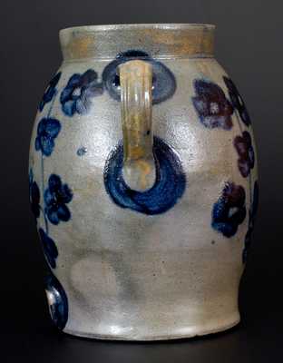 1 1/2 Gal. Open-Handled Baltimore Stoneware Water Cooler, circa 1840