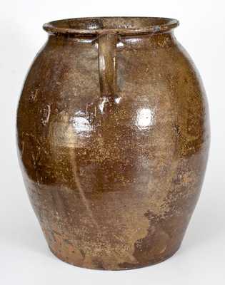 Very Fine Large Double-Handled Stoneware Jar, Washington County, GA