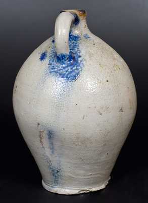 2 Gal. Stoneware Jug with Cobalt Decoration, probably Albany, NY, early 19th century