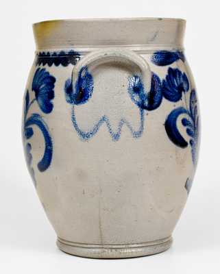 2 Gal. Stoneware Jar with Bold Floral Decoration att. Richard Remmey, Philadelphia, PA