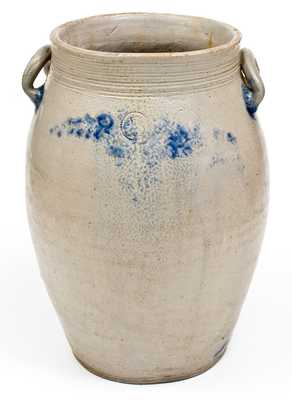 Exceedingly Rare and Important PARR & BURLAND (Baltimore) Stoneware Jar