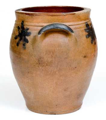 Small-Sized C. CROLIUS / NEW-YORK Ovoid Stoneware Jar