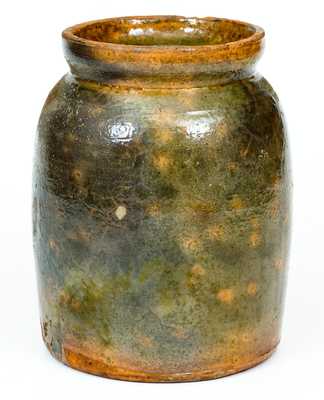 Galena Redware Pottery Preserve Jar