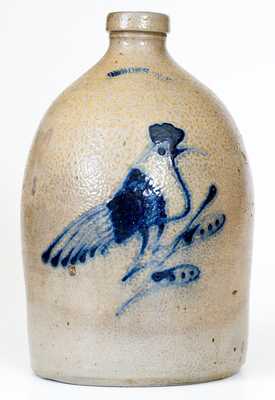 1 Gal. GEDDES Stoneware Jug with Bird Decoration