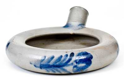 Extremely Rare Baltimore Stoneware Bedpan, circa 1840