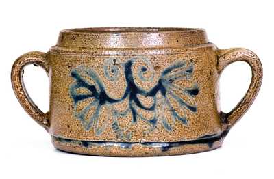 18th Century Manhattan Stoneware Sugar Bowl