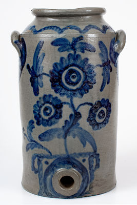 Attrib. Henry Harrison Remmey, Philadelphia, PA Water Cooler w/ Flowering Urn Design