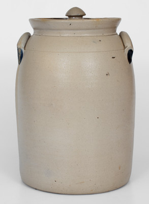 Fine COWDEN & WILCOX / HARRISBURG, PA Three-Gallon Lidded Stoneware Jar