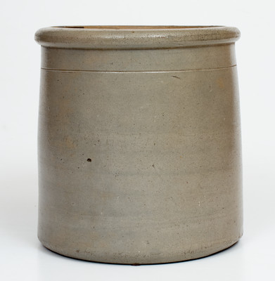 One-Gallon A.P. Donaghho. / Parkersburg. W. Va. Cobalt-Decorated Stoneware Crock