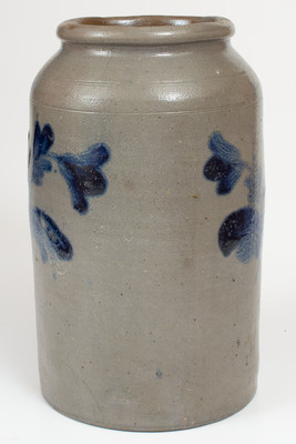 Two-Gallon Philadelphia Stoneware Jar attrib. Henry Harrison Remmey, circa 1835