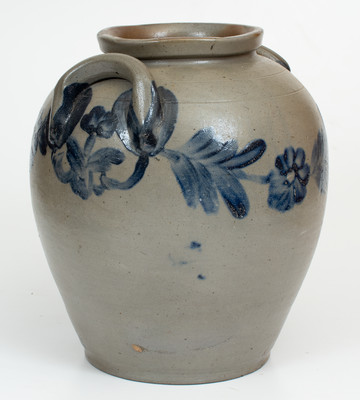 Three-Gallon Philadelphia Stoneware Jar attrib. Henry Harrison Remmey, c1835