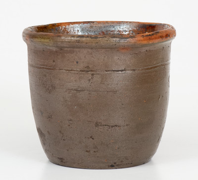 Scarce K. PARKER / GREENWOOD, PA Small-Sized Redware Cream Jar