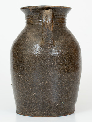 North Carolina Alkaline-Glazed Stoneware Pitcher, late 19th century
