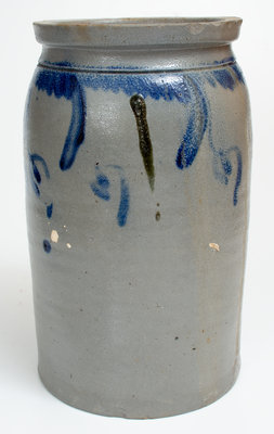 Very Rare Baltimore, MD Stoneware Presentation Jar Inscribed 