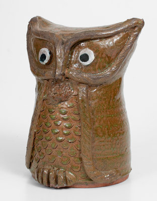 Jesse Meaders Owl Figure, Georgia origin