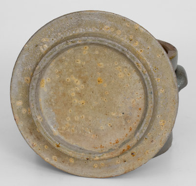 Small-Sized JOHN BELL / WAYNESBORO Lidded Stoneware Butter Crock