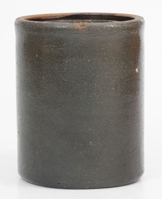 Scarce Jackson Courthouse, WV Small-Sized Stoneware Canning Jar, 