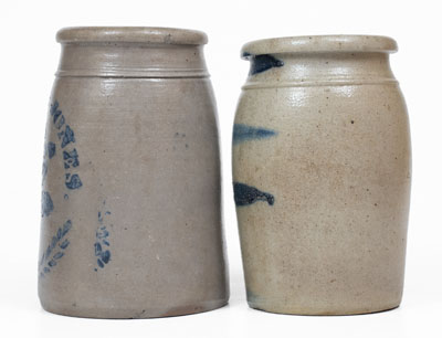 Lot of Two: Western Pennsylvania Stoneware, circa 1875