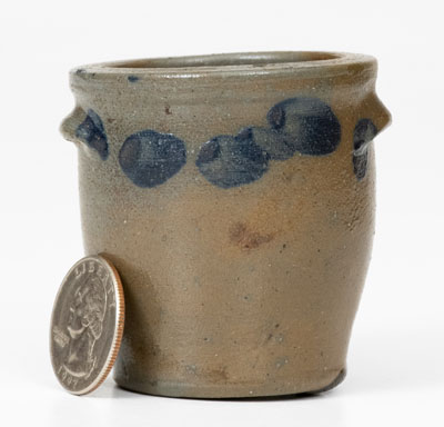 Miniature Swank / Johnstown, PA Stoneware Jar