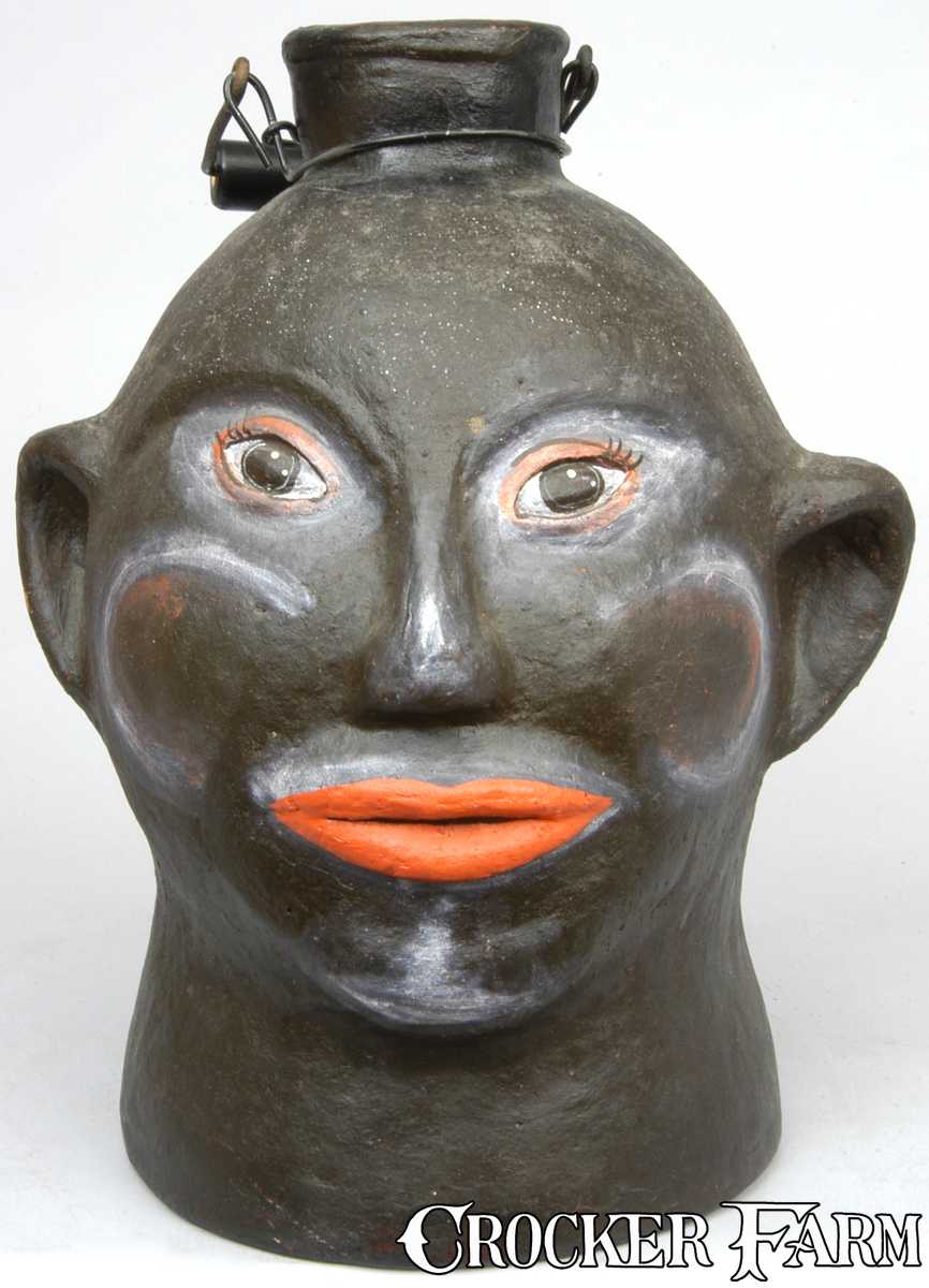 North Carolina Pottery Face Jug