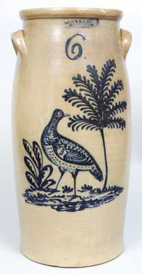 JOHN BURGER / ROCHESTER Stoneware Bird Churn