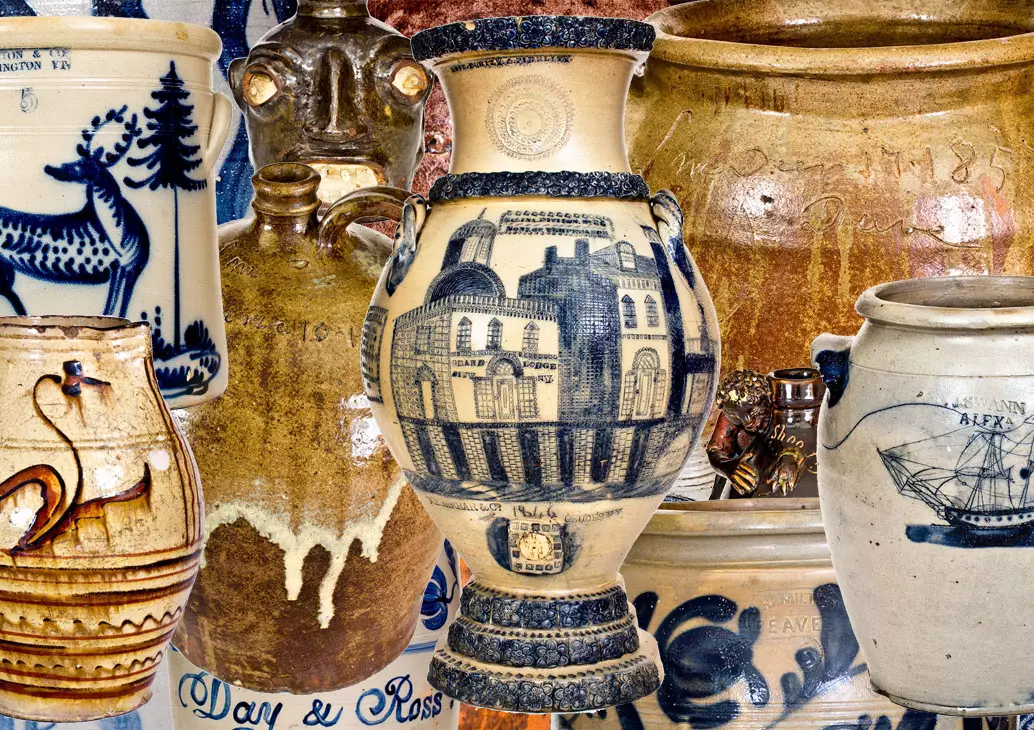 Antique Stoneware Auction American Redware Pottery By Antique Stoneware Auction American