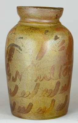 G.N. Fulton Stoneware Jar.