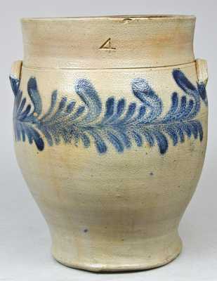 Stoneware Jar, Stamped 