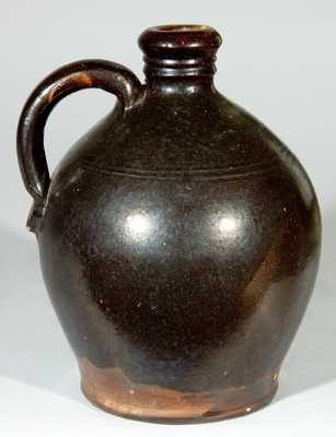 Glazed Redware Jug, Chambersburg, PA.