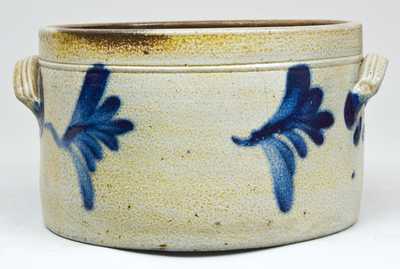 R.C.R / PHILA, Richard C. Remmey, Stoneware Butter Crock