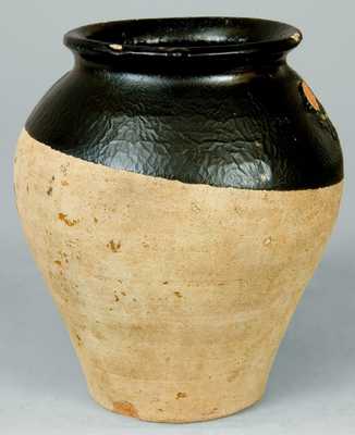 Glazed Redware Jar, Baltimore, MD.