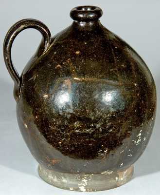 Glazed Redware Jug, Baltimore, MD.