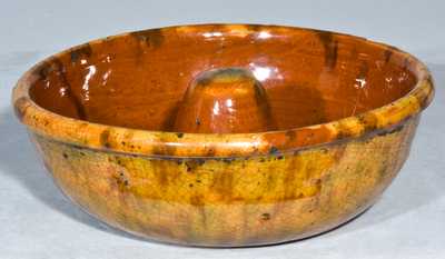 Glazed Redware Mold.