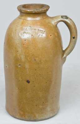 SOLOMON BELL / STRASBURG / Va Stoneware Canning Jug