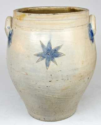 Large Stoneware Jar with Incised Decoration
