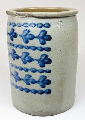 Stoneware Crock, attributed to J.H. MILLER, BRANDENBURG, KY.