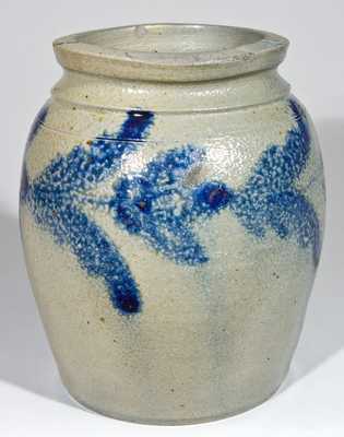 Alexandria Stoneware Jar, Stamped 