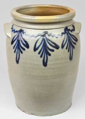 Alexandria Stoneware Jar, Stamped "B.C. MILBURN / ALEXA."