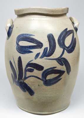 Stoneware Jar, Stamped 