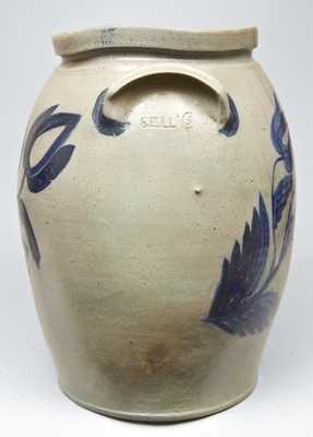 Stoneware Jar, Stamped 