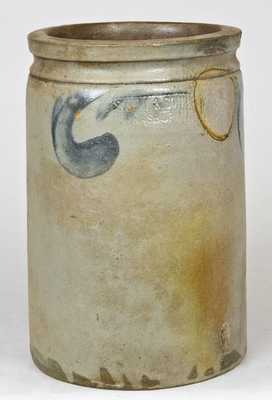 S. BELL & SON / STRASBURG Stoneware Crock