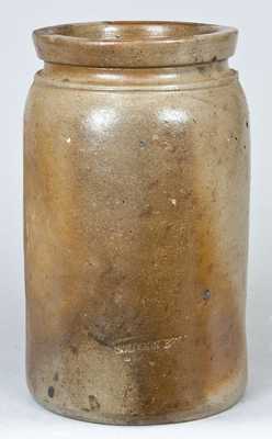 SOLOMON BELL / STRASBURG / Va Stoneware Jar