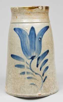 Cobalt-Decorated Stoneware Wax Sealer, Boughner, Greensboro, PA.