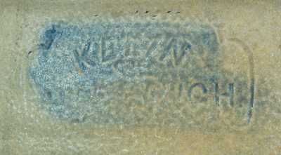 KELIN & HARBAUGH, Beaver, PA Stoneware Jar