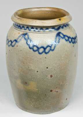 Alexandria Stoneware Jar, Stamped 