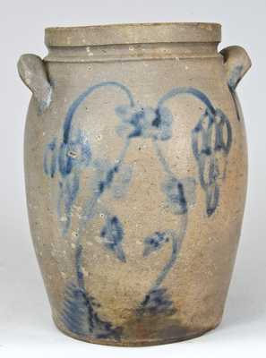 Stoneware Jar, attributed to Samuel Bell, Strasburg, VA.