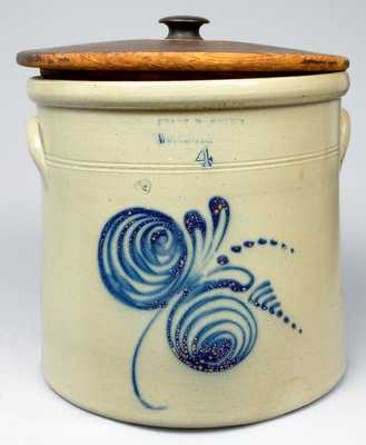 FRANK B. NORTON / WORCESTER, MASS Stoneware Crock